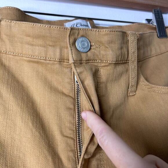 J.‎ Crew 9” Billie Demi Boot Crop Brown Women’s 32T High Rise Preppy Academia - Picture 5 of 10